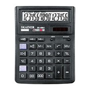 Калькулятор Skainer "SK-486" 16 цифр, питание от солнца и батареи SK-486