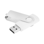 Флешка L 104 W, 32 ГБ, USB2.0, чт до 25 Мб/с, зап до 15 Мб/с, белая фото