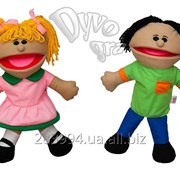 Мягкие куклы-перчатки Puppets для психотерапии и развития общения, набор №2 фото