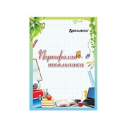 Листы-вкладыши для портфолио школьника, 14 разделов, 16 листов, Любимая школа, BRAUBERG, 127548, (5 шт.) фото