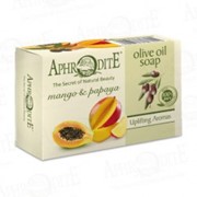 Оливковое мыло с манго и папайей Aphrodite, натуральное, 100 г