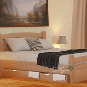 Кровать Эмм Экстра 160*200 (Натуральное дерево) фото