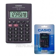 Калькулятор CASIO HL-4A-S-EH карманный, 8 разрядный. Размеры 87*56*9 мм фото