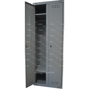 Металлический шкаф для одежды ШКО-2 (Эконом) фотография