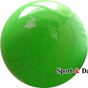 Мяч зеленый,18см, вес 400 гр. фото