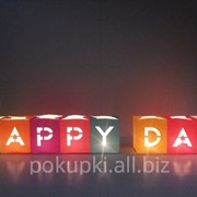 Набор Светокубиков Happy Day 8шт фотография