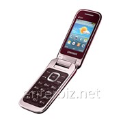 Мобильный телефон Samsung C3592 Dual Sim Wine Red (GT-C3592WRASEK) DDP, код 71251 фото