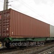 Международные контейнерные перевозки железнодорожным транспортом фото