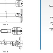 Распорки дистанционные типа РГУ с глухим креплением фото