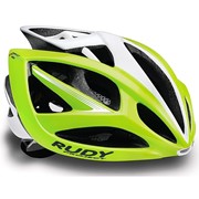 Велокаска Rudy Project Airstorm (lime fluo-white shiny) (L(59-61см))
