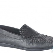 Туфли мужские 161-01, черный фото
