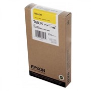 Картридж Epson T6034 (C13T603400) для Epson St Pro 7880/9880, желтый фото