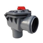 PVC клапан обратный ф50 (односторонний с пружиной)