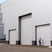 Промышленные секционные ворота DoorHan фото