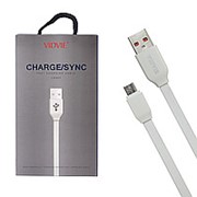Кабель USB Vidvie CB405VN V8 Micro 1000mm {white} фотография