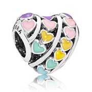 Серебряный шарм Pandora 797019ENMX фото