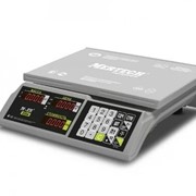 Торговые настольные весы Mertech M-ER 326 AC-15,2 Slim LED Белые фото