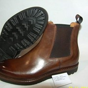 Итальянская мужская обувь ручной работы.