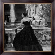 Картина Черное платье Висконти в Риме, Нейлор, Женевьева фотография