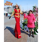 Ходулисты - национальные казахские фото