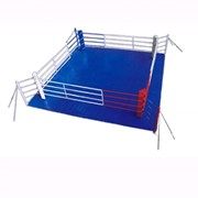 Ринг напольный боксерский 5х5 м площадь 6х6 м на растяжках (монтажный размер 9х9 м) фотография