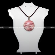 Кулон Родохрозит в желтом металле 1300382 фото