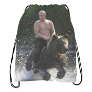 Сумка, мешок с Путиным для обуви №1