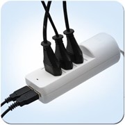 Bonus SVEN сетевой фильтр, 1,5м., 500 Вт, Europlug СЕЕ 7/16 (3 шт.) + USB питание 2 шт.), Белый фото