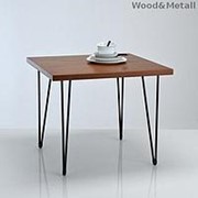 Обеденный стол квадратный в винтажном стиле, Watford фото