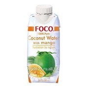 Кокосовая вода с манго FOCO 330мл