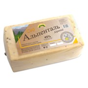 Сыр «Альпенталь» с пажитником 45%