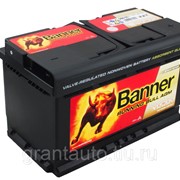 Аккумуляторная батарея BANNER Running Bull AGM 6СТ80 обратная