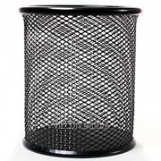 Стаканчик металлический, черный WG4320 фото