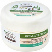 Крем для лица Зеленая аптека Питательно-восстанавливающий оливковый 200 мл