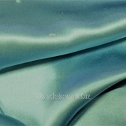 Ткань Шелк голубого цвета фото