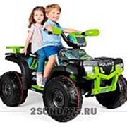 Детский электромобиль Peg-Perego Polaris Sportsman 850 Lime фото