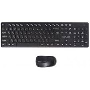 Комплект клавиатура+мышь Delux DLD-1505OGB Беспроводная черный
