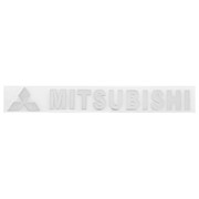 Шильдик металлопластик SW “MITSUBISHI“ 155*15мм (наклейка) фото