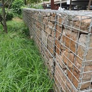Сварные габионные стены, панель 1м, проволока 4мм фото