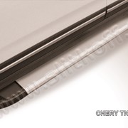 Пороги алюминиевые Optima Silver для Chery Tiggo 5 AL-CT5-002 фото