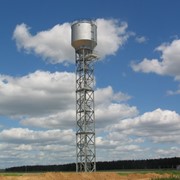 Стальные баки для бесшатровой водонапорной башни на железобетонной опоре проект 901-5-41.87 фотография