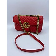 Женские сумки Gucci красная фото
