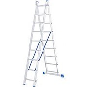 Алюминиевая двухсекционная лестница СИБРТЕХ 97909 фото