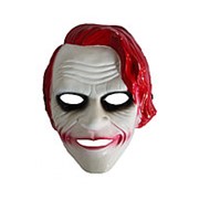 Маска Джокера с красными волосами фотография