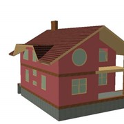 Строительство домов из тёплой керамики.Поротерм. фото