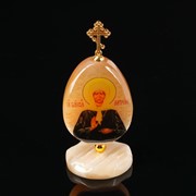 Яйцо «Святая Матрона», на подставке фото