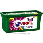 ARIEL 3-в-1 Color&Style капсулы для стирки, 30 шт. фото