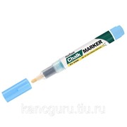 Маркер-краска MunHwa Pencil Co Маркер меловой 3мм, СИНИЙ