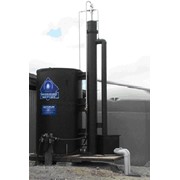 Самопромывающаяся установка Деферум 100/250 для безреагентной очистки артезианской воды ( материал - полипропилен )