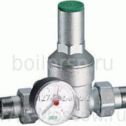 Редуктор 3/4“, НР-НР, с манометром, хромированный, артикул FA 2815 34 фото